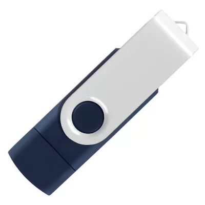 SMART C WHITE, usb flash memorija, plavi, 16GB