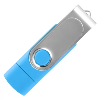 SMART C STICKER, usb flash memorija, svetlo plavi, 8GB
