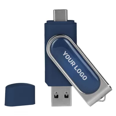 SMART C STICKER, usb flash memorija, plavi, 16GB