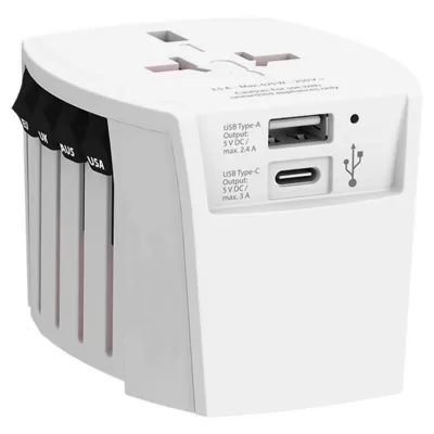 MUV USB AC 30PD, putni multiadapter 30 w, beli
