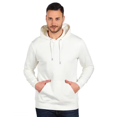 ABSOLUT HOODY 350, dukserica sa kapuljačom, od organskog pamuka, 350 g/m2, krem-bela