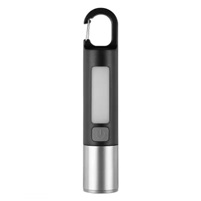 KLAUS, punjiva baterijska lampa kapaciteta 1.200 mah, crna