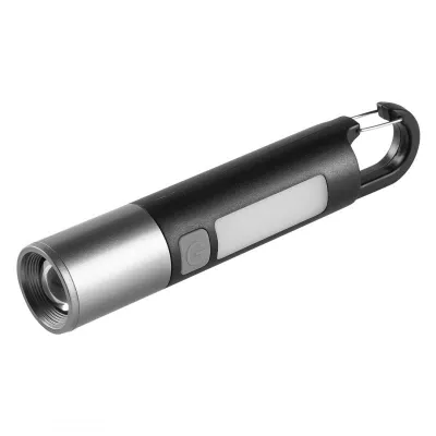 KLAUS, punjiva baterijska lampa kapaciteta 1.200 mah, crna