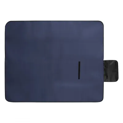 BLANKET SQUARE, vodootporno ćebence od brušenog polara, 180 g/m2, plavo