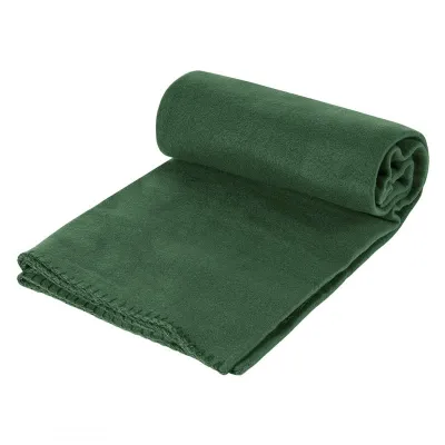 BLANKET FLAT, ćebence od brušenog polara, 180 g/m2, tamno zeleno