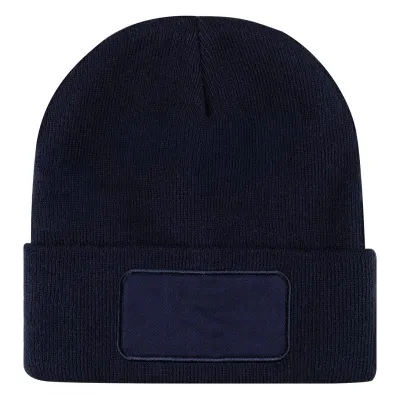 ANDI, zimska kapa sa istaknutim delom za brendiranje, plava