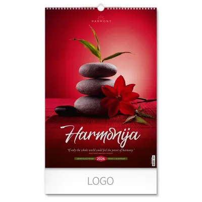 HARMONIJA, zidni kalendar: 13 listova, mesečni