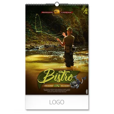 BISTRO, zidni kalendar: 7 listova, dvomesečni