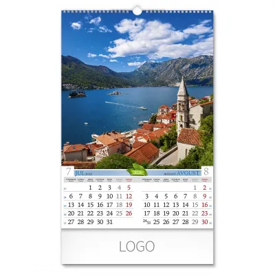 PRIRODA 02, zidni kalendar: 7 listova, dvomesečni