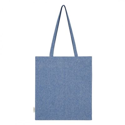 NATURELLA MELANGE 120, torba od recikliranog pamuka, 120 g/m2, plava