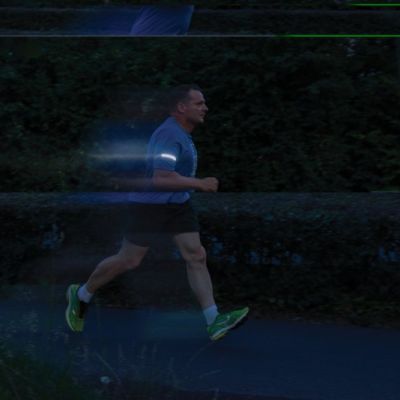 Lumi Sprint RCS rplastic LED re-chargeable running light