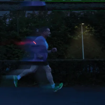 Lumi Sprint RCS rplastic LED re-chargeable running light