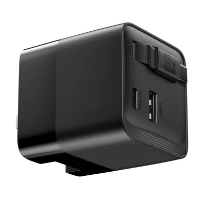 Urban Vitamin Mendocino 65W GaN charger retractable cable