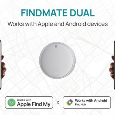 Findmate Dual RCS recycled plastic item finder IPX 5