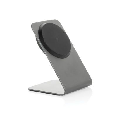 Terra aluminium 15W magnetic wireless charging phone stand