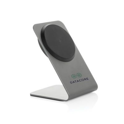 Terra aluminium 15W magnetic wireless charging phone stand