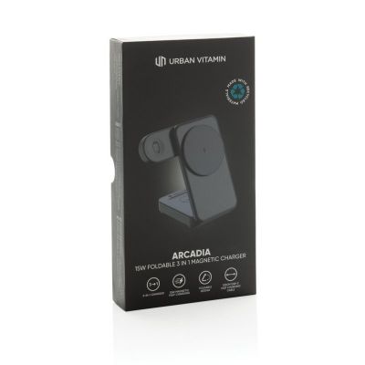Urban Vitamin Arcadia RCS rplastic 15W 3in1 magnetic charger
