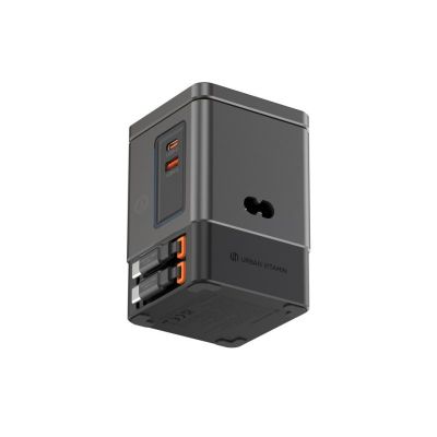 Urban Vitamin Sacramento 105W GAN charger+retractable cables