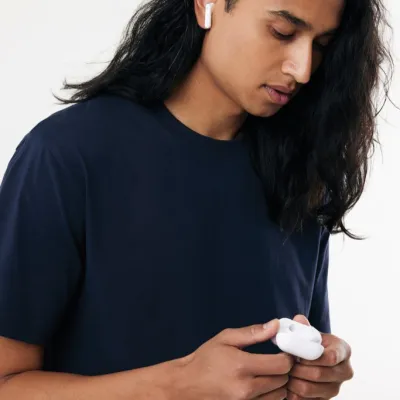 Tunevo RCS recycled plastic wireless earbuds