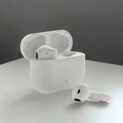 Tunevo RCS recycled plastic wireless earbuds