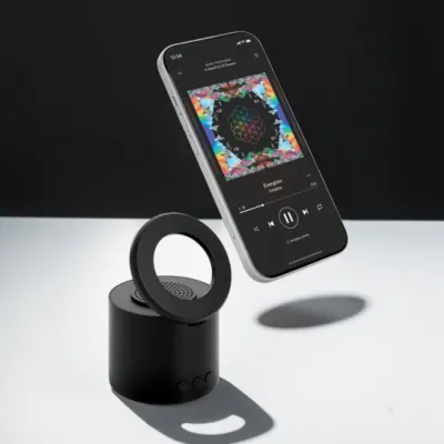 Magpulse RCS recycled plastic 3W speaker w/magnetic holder