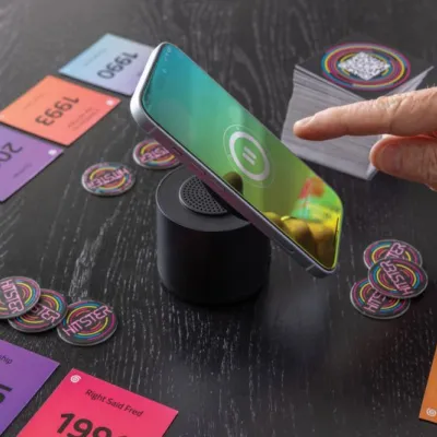 Magpulse RCS recycled plastic 3W speaker w/magnetic holder