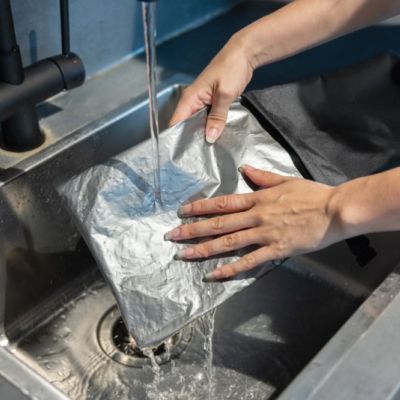 Snackstrap AWARE™ RPET foldable lunchbag 30x20CM