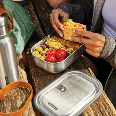 Black+Blum Stainless Steel Lunch Box Large