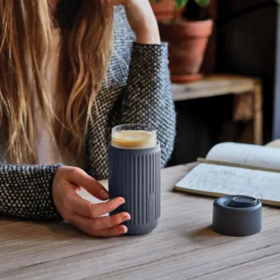 Black+Blum Glass Travel Cup 340ML