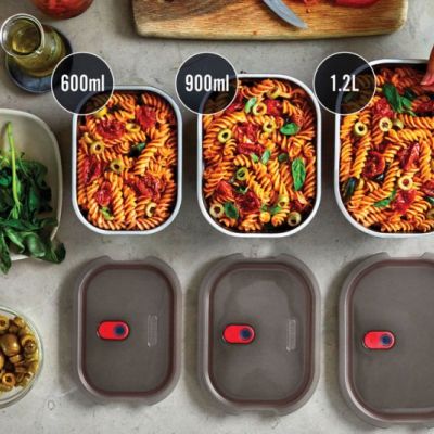 Black+Blum Mealprep Box 3pcs Set Small, Medium, Large