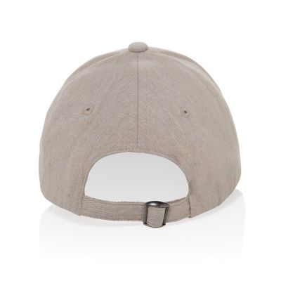 Milo AWARE™ recycled heather 6 panel cap 200gr