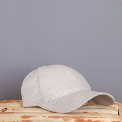 Milo AWARE™ recycled heather 6 panel cap 200gr