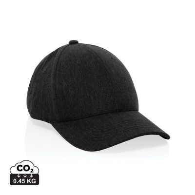 Milo AWARE™ recycled heather 6 panel cap 200gr