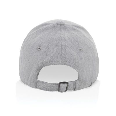 Milo AWARE™ recycled heather 6 panel cap 200gr