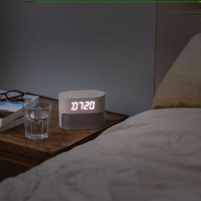 LumaRise RCS reycled plastic white noise alarm clock