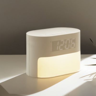 LumaRise RCS reycled plastic white noise alarm clock