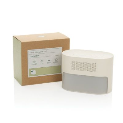 LumaRise RCS reycled plastic white noise alarm clock