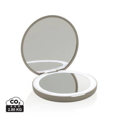 Lumora RCS recycled plastic LED re-chargeable make-up mirror