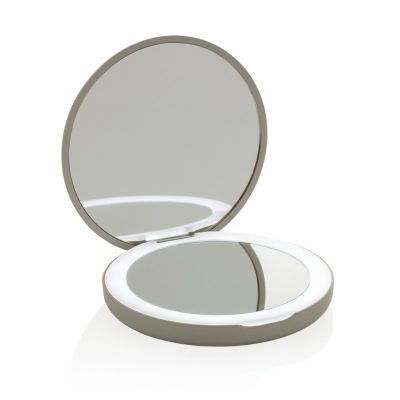 Lumora RCS recycled plastic LED re-chargeable make-up mirror