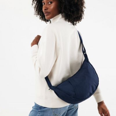 Crescent XL AWARE™ RPET half moon sling bag