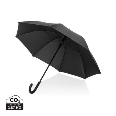 Swiss Peak Vero Aware™ RPET 25” umbrella w luxe handle