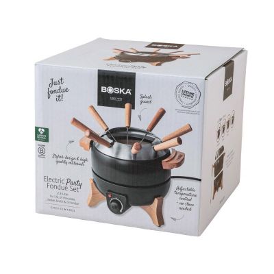 BOSKA Electric Party Fondue Set - 2.3L (EU Type F)