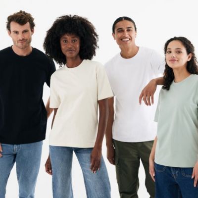 IQONIQ Nikko heavyweight recycled cotton t-shirt