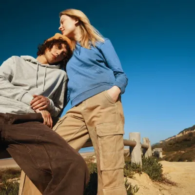 IQONIQ Torres recycled cotton hoodie undyed