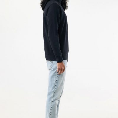 IQONIQ Elgon recycled cotton quarter zip sweater