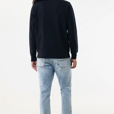 IQONIQ Elgon recycled cotton quarter zip sweater