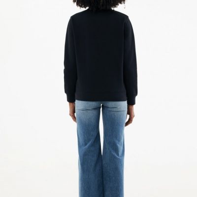 IQONIQ Elgon recycled cotton quarter zip sweater