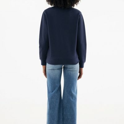 IQONIQ Elgon recycled cotton quarter zip sweater