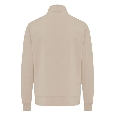 IQONIQ Elgon recycled cotton quarter zip sweater
