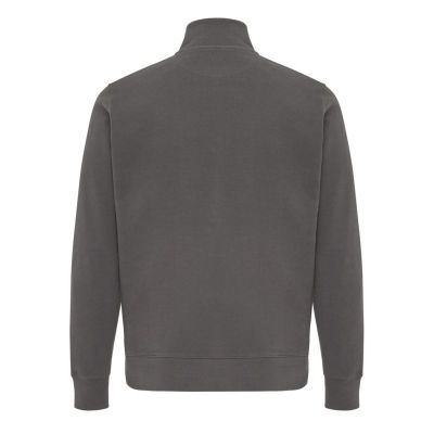 IQONIQ Elgon recycled cotton quarter zip sweater